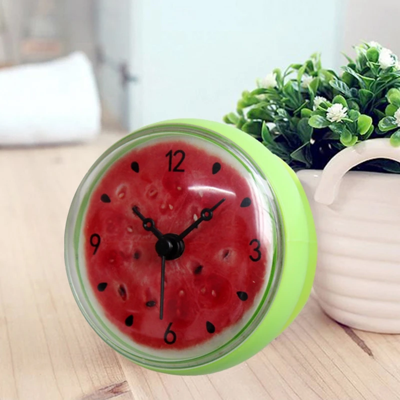 Мини часы для ванной и кухни водостойкие с питанием от батарейки|wall clock living room|clock