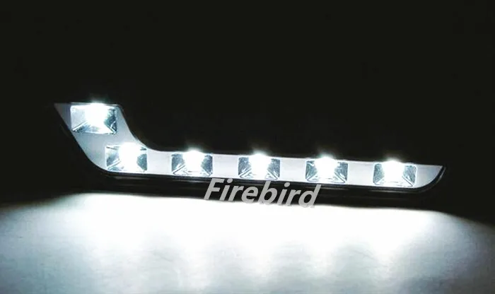 Светодиодсветодиодный водонепроницаемые дневные ходовые огни холодного белого