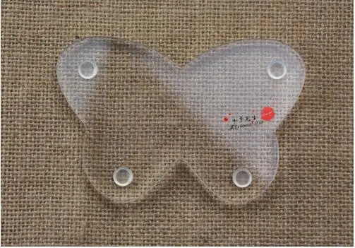 Прозрачная акриловая Палитра инструментов для ногтей в форме бабочки | Дом и сад