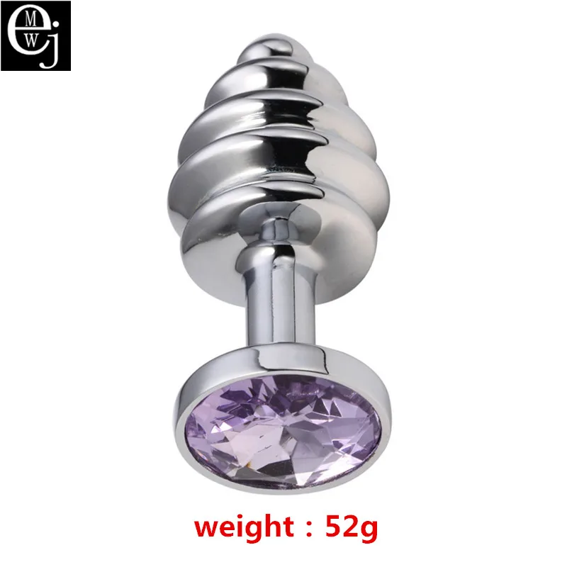 Металлическая Анальная вилка из нержавеющей стали пробка интимные товары