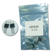 10pcslot irf840 irf840pbf mos transistor 500v 8 0 amp mosfet n chan to 220 new original electronic ic