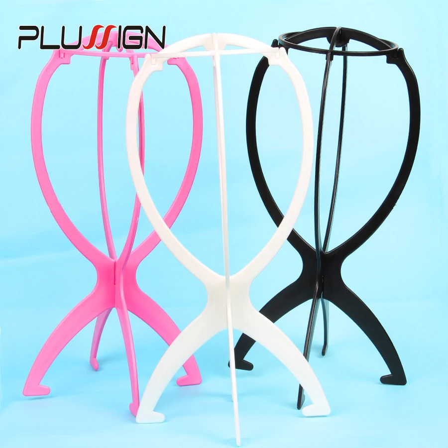 1 шт. женская складная пластиковая подставка для парика|wig holder|wig standhead plastic |