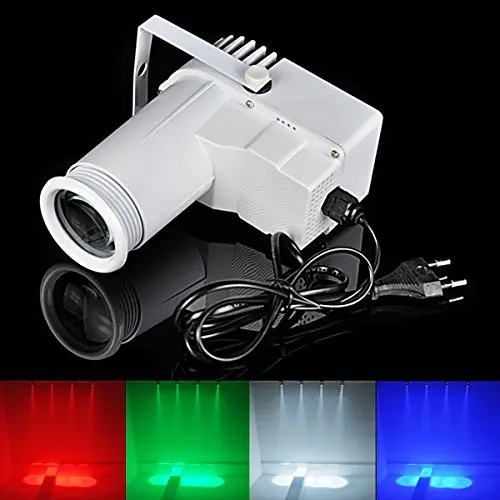 Aimbinet Светодиодный точечный светильник 10 Вт 4 цвета меняющий RGBW DMX512 с узким лучом