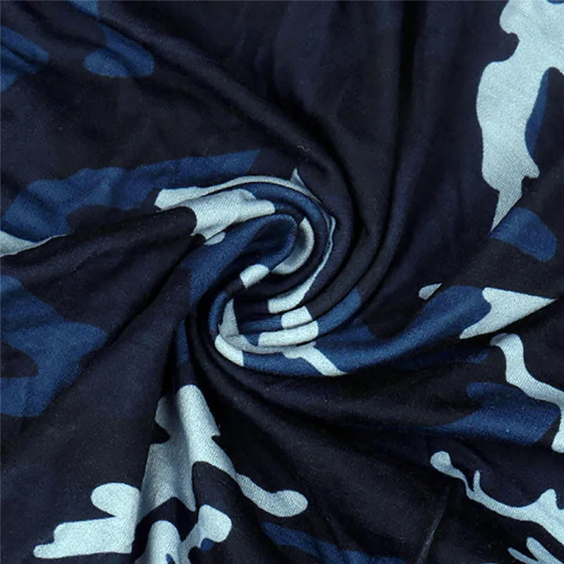 Женский камуфляжный комбинезон с принтом Свободный Повседневный v образным