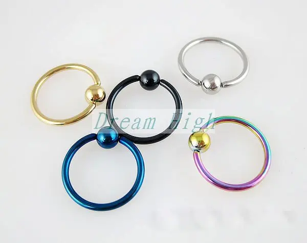 

Wholesale Ear Piercing Nose Ring Labret Ring BCR Rings Promotional For Women Free Shipping 16GAUGE