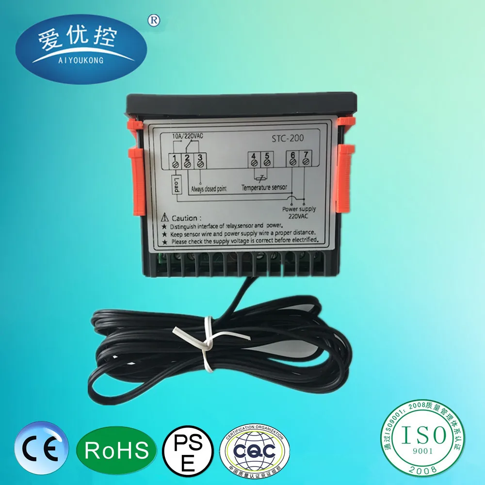 Электронный термостат от производителя STC-200 устройство для холодной воды