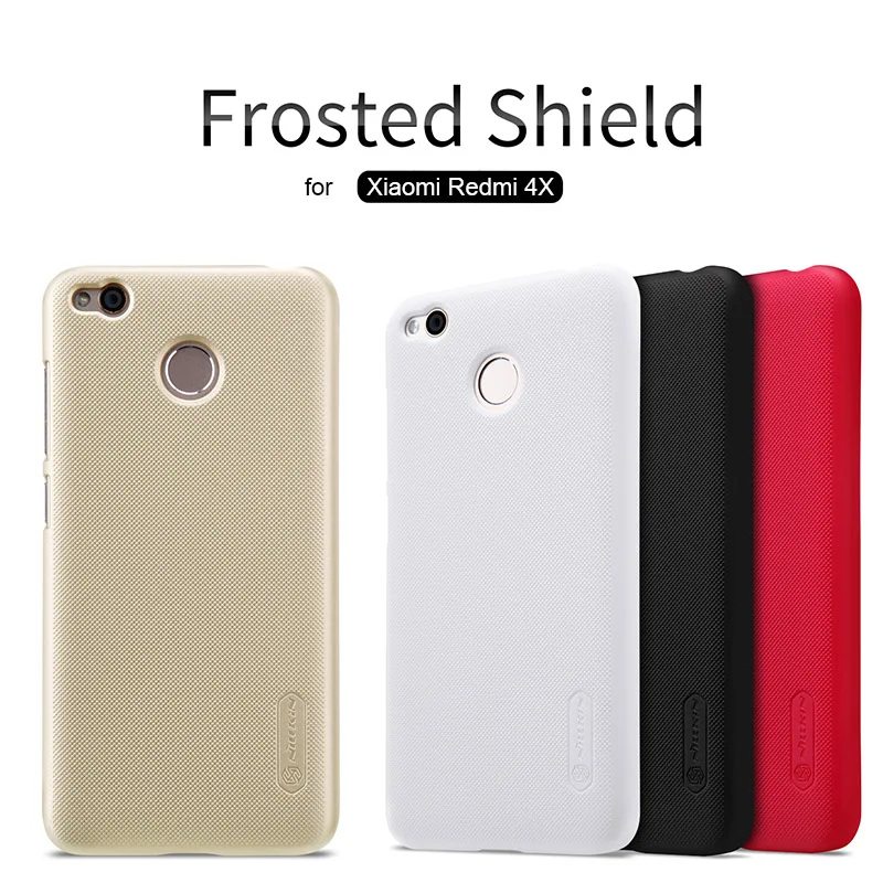 Чехол для Xiaomi Redmi Nillkin Super Frosted Shield 4X 4A Prime твердая задняя крышка 5 Plus 6 6A Nilkin чехол