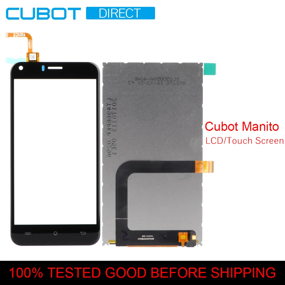 Cubot Manito Оригинальный ЖК-дисплей/сенсорный экран для 5 0 &quotCubot Замена дисплея