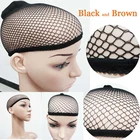 2 предмета черная растягивающаяся резинка для волос, обтянутая тканью; Сеток снуд парик Кепки классным клетчатым Новый Косплэй оптовая продажа