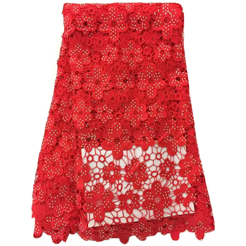 Мода 2017 г. Африканский шнур Кружево Высокое качество персик Цвет африканский