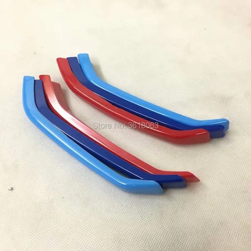 

For Skoda Kodiaq 2017 2018 Front Head Grille Bumper Grill Cover Trim 3 Color ABS Chrome Stickers Car-styling Accessories