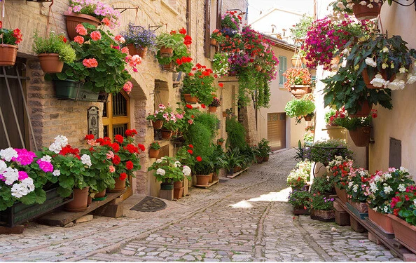 

Настенные 3d обои на заказ, нетканые 3d обои для комнат, романтические загородные полосы, настенный пейзаж, настенные 3d обои