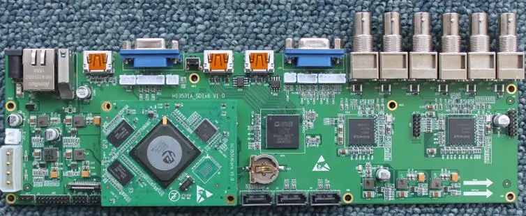 Материнская плата для Hess Hi3531A материнская гигабитная сеть 1080P H.264 HDMI VGA SDI