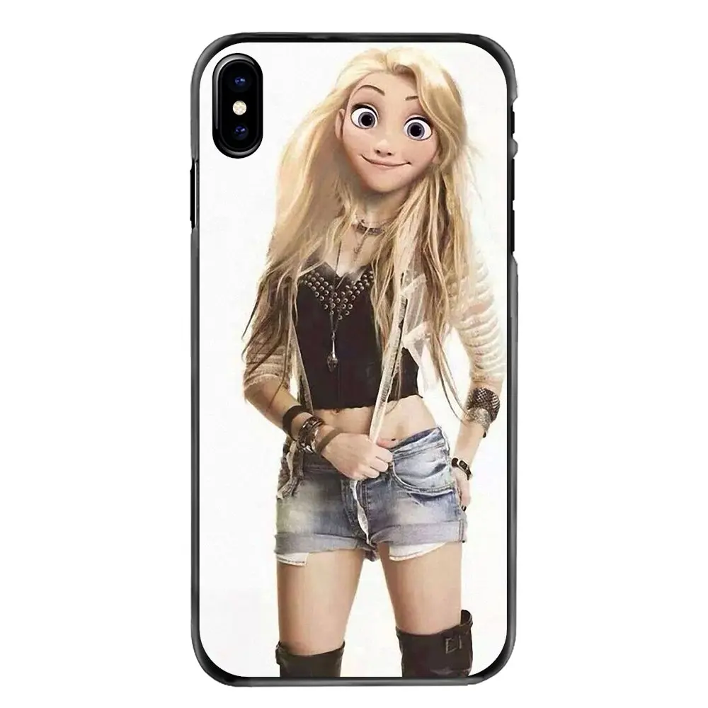 Жесткий Телефон Чехлы для iPhone 4 4S 5 5S 5C SE 6 S 7 8 Plus X XR XS Max iPod Touch 6S еху девушка панк