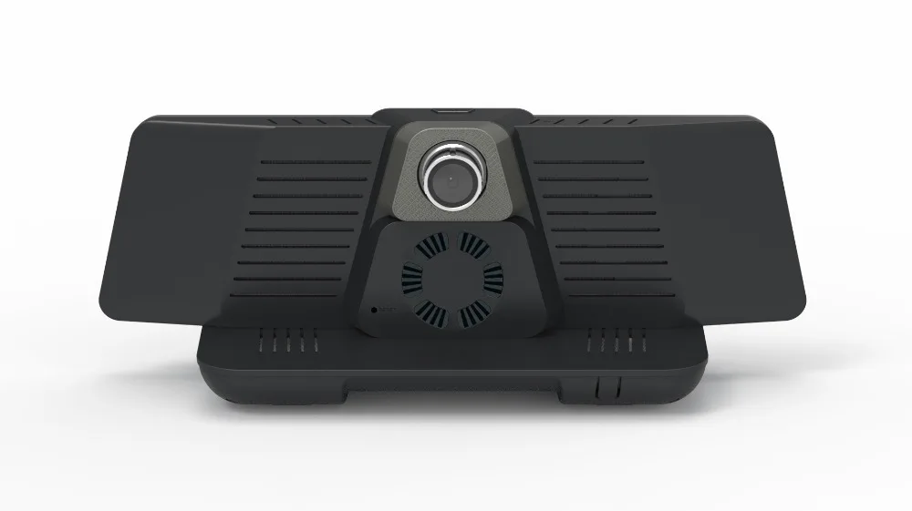 CARRVAS Android 5,0 DVR автомобильный навигатор 9,88 дюймов 1600*400 HD 1080P Автомобильный gps навигатор с камерой WiFi Bluetooth g-сенсор FM DVR