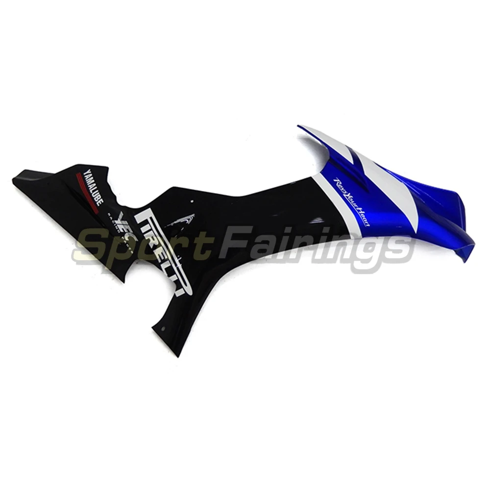 Полный R1 2015 2016 обтекатель комплект YZF-R1 15 16 впрыска мотоцикла Cowlings черный синий