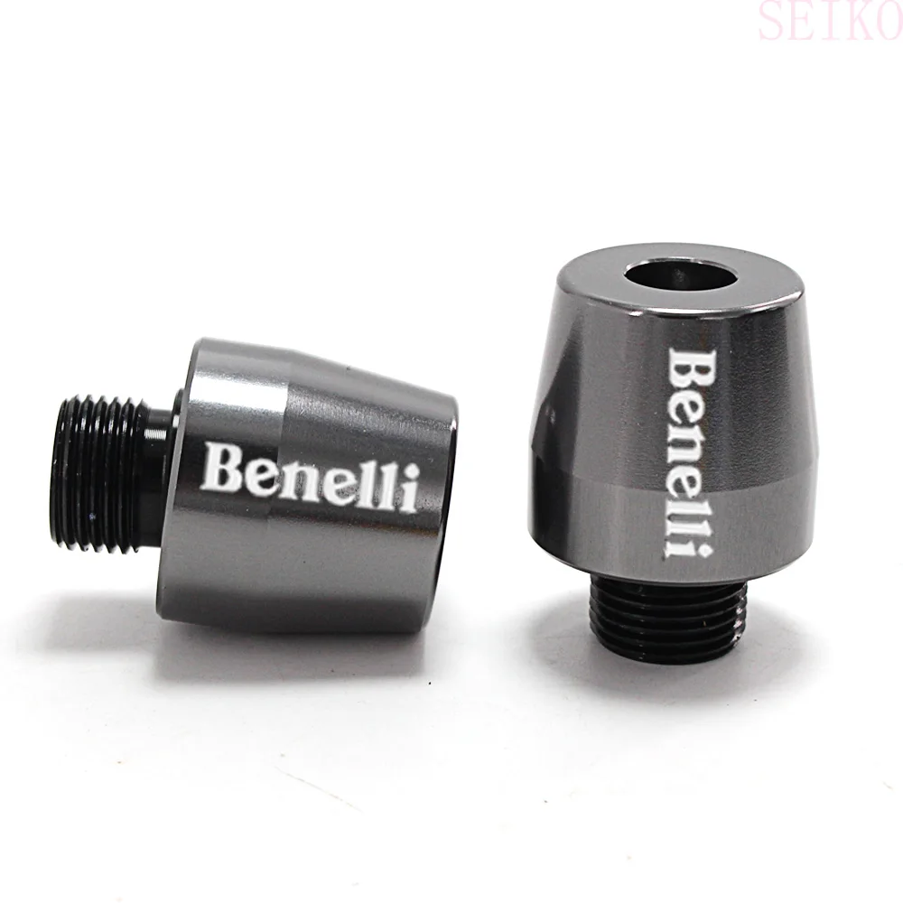 Titanium Руль акустическая система заканчивается Кепки ползунок для Benelli TNT BN 150 250 300 302 s 502c 600 752 Leoncino 250 500 Аксессуары для мотоциклов с ЧПУ - Цвет: Titanium