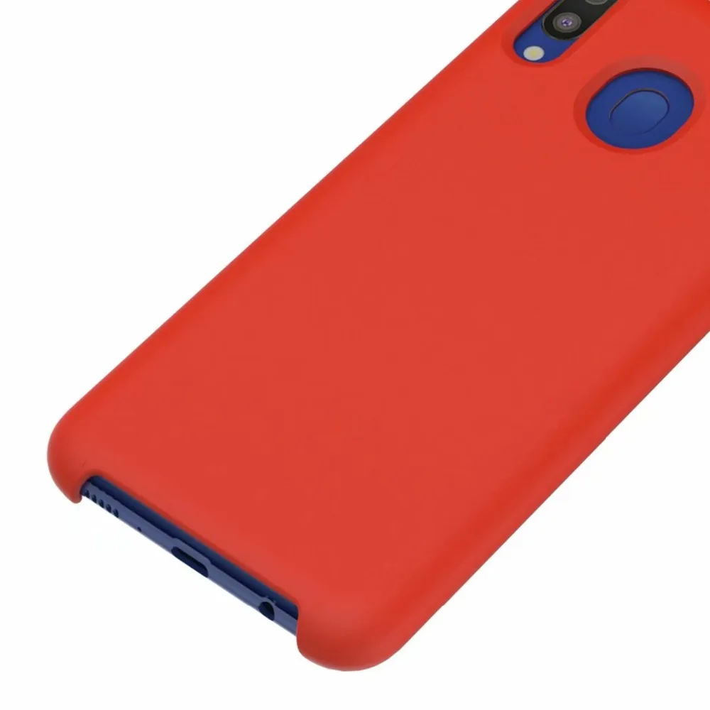 Оригинальный чехол Macaron для Samsung Galaxy M10 Matte M20 жидкий Мягкий силиконовый из ТПУ A10 A20