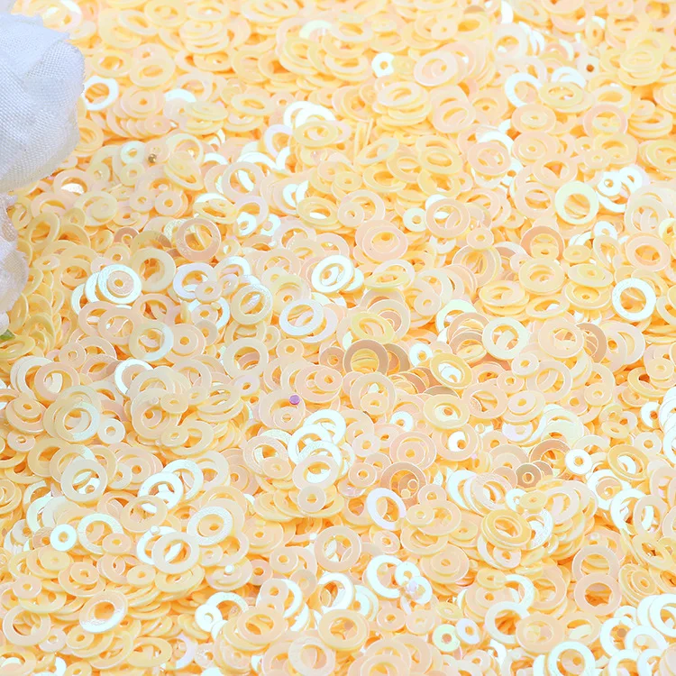 10 г/пакет круглые блестящие пайетки россыпью для маникюра ногтей Швейные