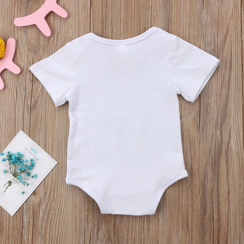 Детский хлопковый комбинезон с коротким рукавом и надписью Fish Catch|baby clothes|cotton