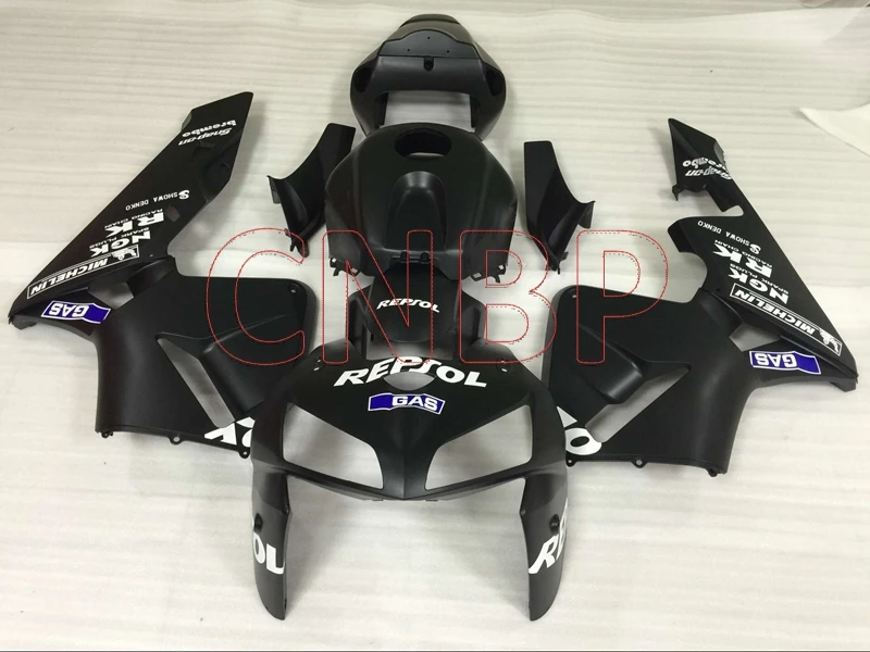 Пластик Обтекатели CBR 600 RR 2005-2006 Обтекатели Repsol CBR 600 RR 06 Пластик Обтекатели CBR 600 RR 2006 без краски