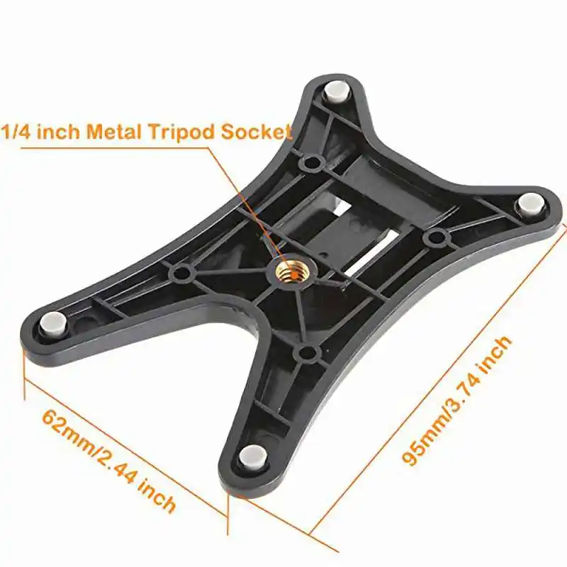 Горячий башмак для камеры 2 шт. стойка вспышки с металлическим штативом 1/4 дюйма