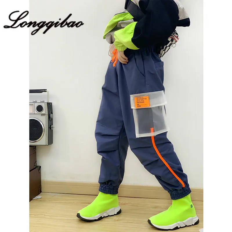 Штаны для маленьких девочек коллекция 2019 года Новинка сезон осень свободные