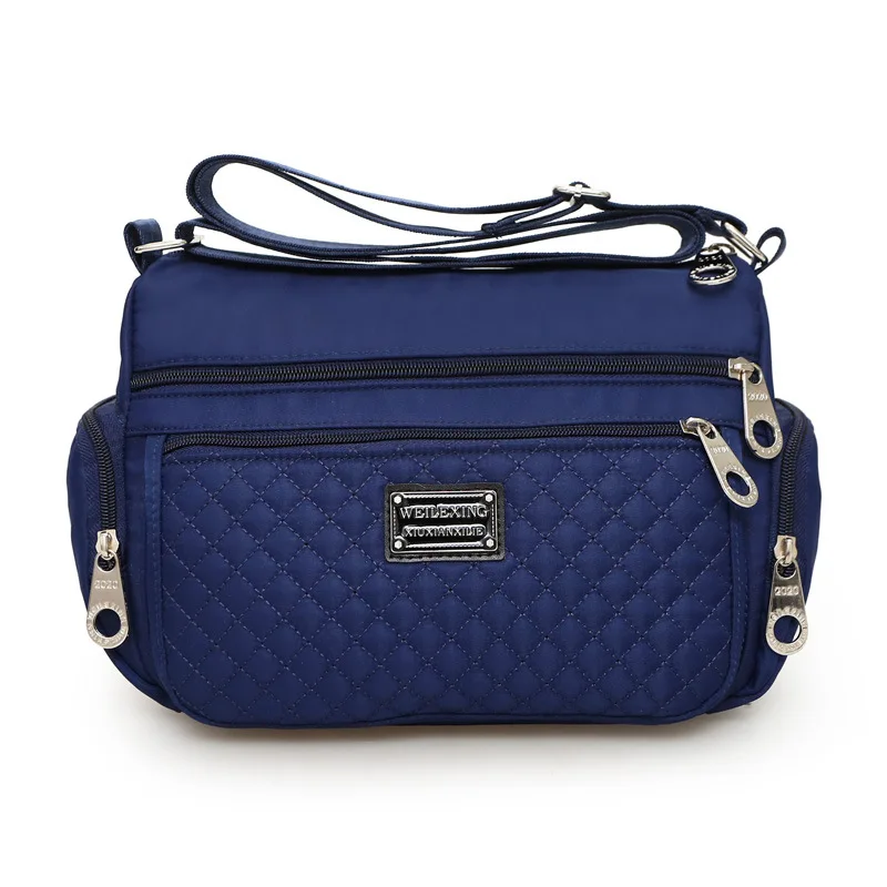 Navy Blue Большая вместительная женская сумка, роскошные женские сумки, дизайнерская сумка через плечо, дорожная женская сумка на плечо, женская сумка - Цвет: Navy Blue