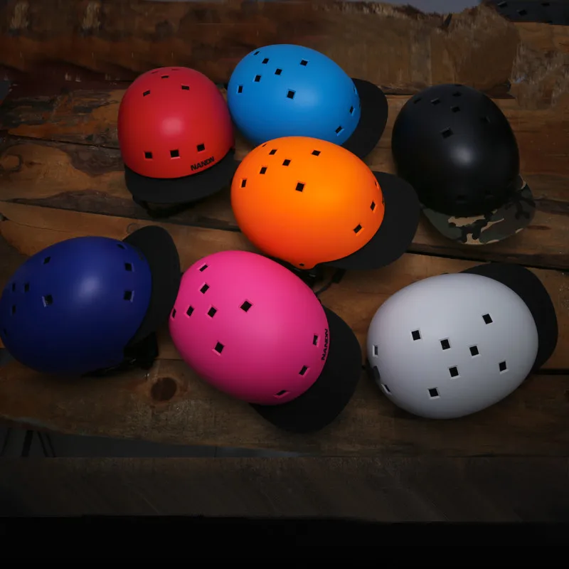 Nandn бренд EPS + PC лыжные шлемы мужские и женские теплые защитные спортивные катания