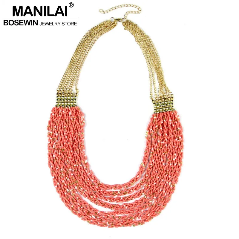 MANILAI/модные аксессуары пляжные украшения ручной работы многослойная цепочка из