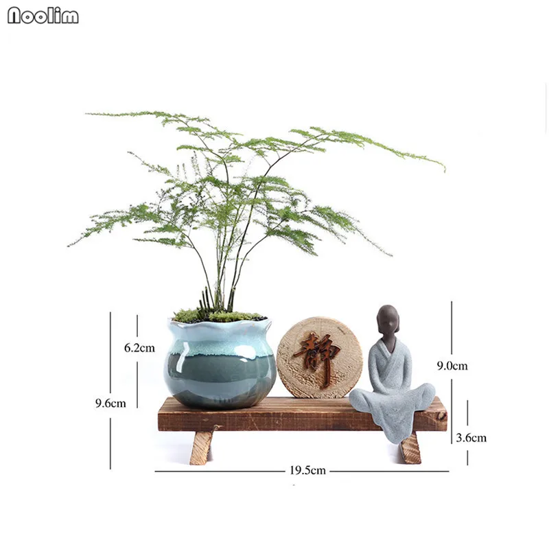 NOOLIM креативная китайская Zen гостиная небольшое украшение для рабочего стола дома