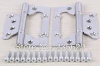 Free Shipping,sub-mother hinge,4inch*3inch*2.5mm Hinges, brushed stainless steel Hinges for timber Door, no noise, long life