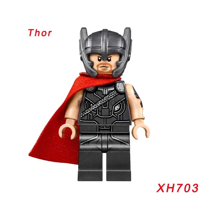 xh703 Фигурки супергероев Marvel, Человек-паук, муравей, Бэтмен, Железный человек, строительные блоки, мини-кубики - Цвет: xh703