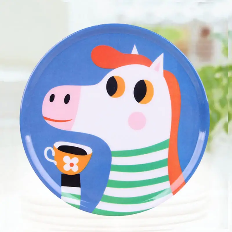 2 шт. меламиновая изоляционная накладка мультяшная чаша с рисунком кофейная