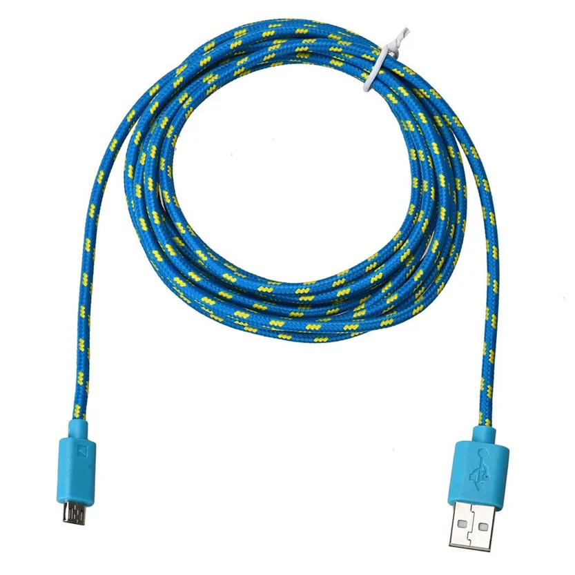 2018 USB-кабель для зарядного устройства 1 м зарядное устройство Micro USB из пеньковой