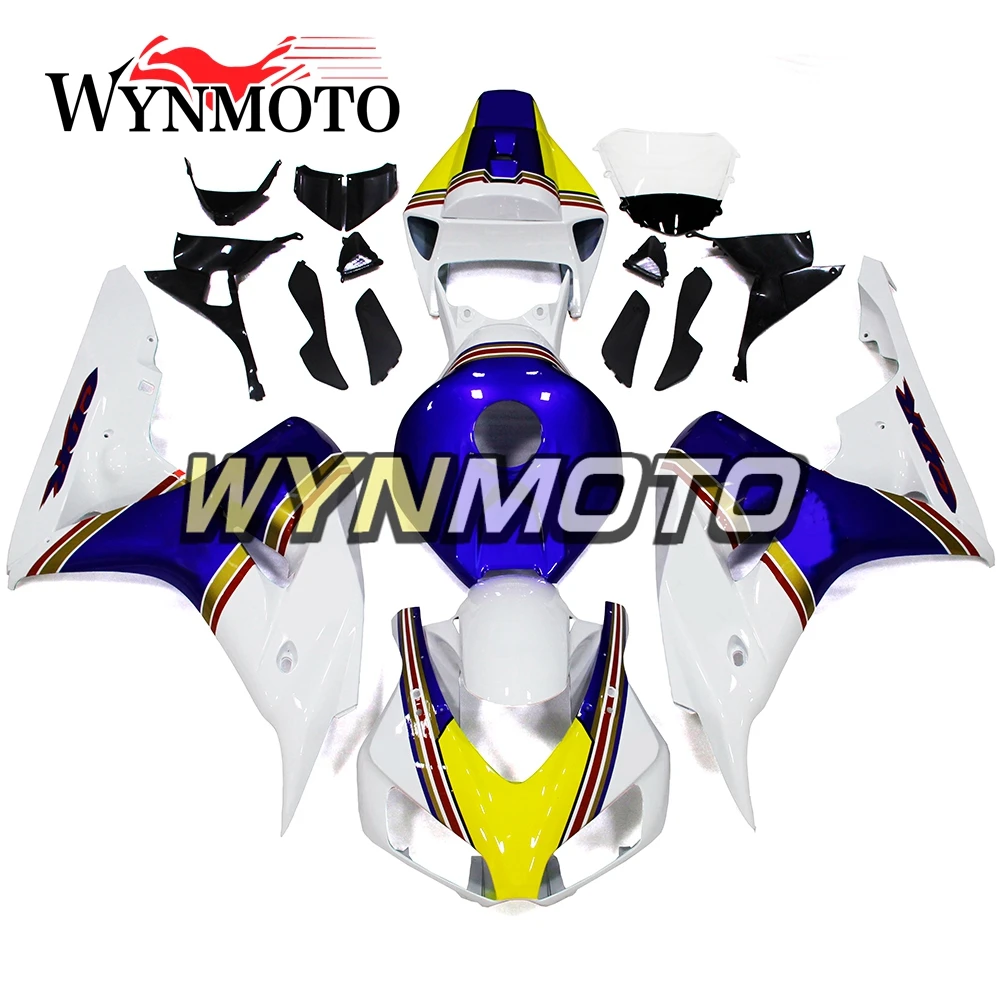 

Полностью из АБС-пластика инъекции Обтекатели для Honda CBR1000RR 2006 2007 06 07 синий белый желтый рамы кузова мотоцикла Carenes Hulls
