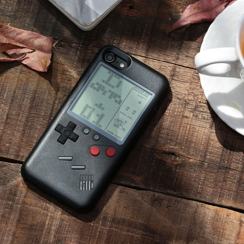 ОРБМАРТ Ретро Многофункциональный чехол для телефона с игрой Nintendo Tetris для Apple iPhone 6 6s 7 8 Plus X on.