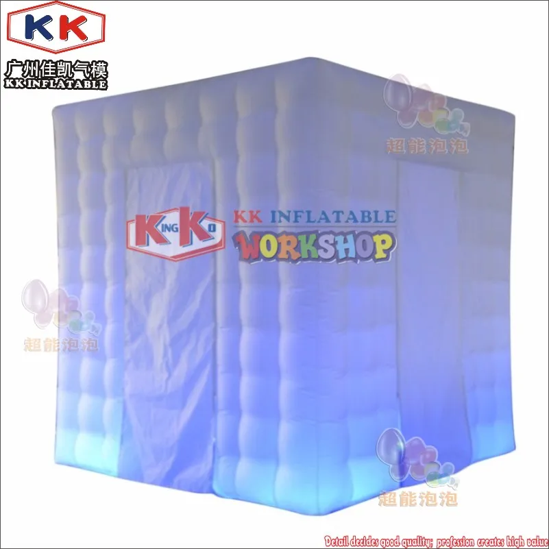 2 5x2 5 mts cube светодиодный надувной фотобокс сделано в Гуанчжоу KK надувная фабрика