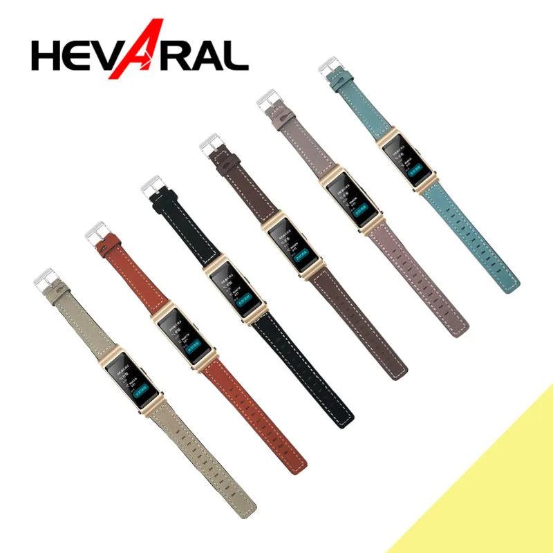 Новинка 2018 оригинальный ремешок Hevaral для Huawei TalkBand B5 кожаный браслет браслеты