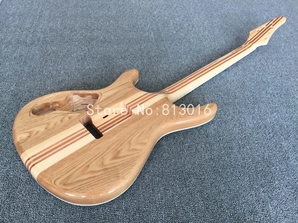 Электрогитарная горлышко через 7 шт. настоящая обвязка красный взрыв тонкий