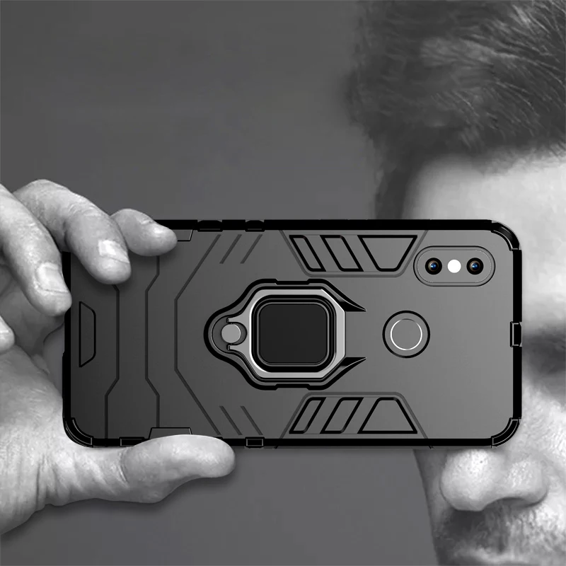 С рисунком для xiaomi redmi note 6 pro 5 4 4x чехол mi 8 lite SE A1 A2 макс 3 Pocophone кольцо держатель