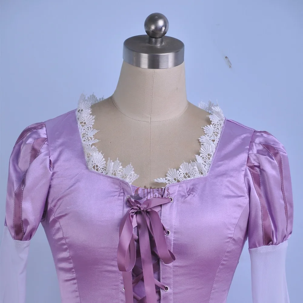 Платье для костюмированной вечеринки с принцессой рипунцель |