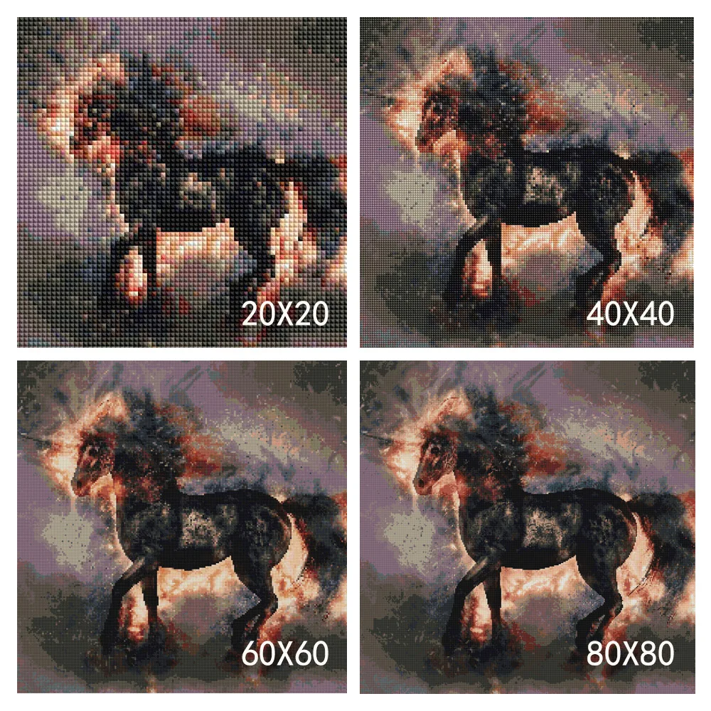5D Единорог алмазная живопись полный квадратный вышивка 3D Алмазная мозаика