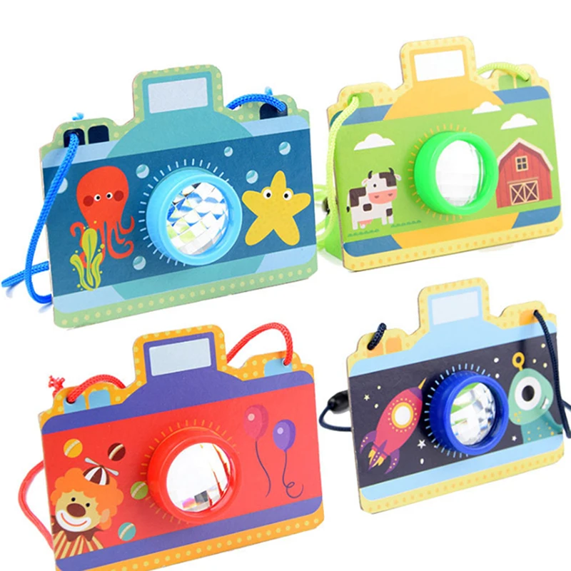 Мультяшная камера калейдоскоп игрушка необычный мир детские забавные игрушки