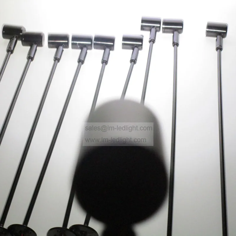 6 шт. Светодиодная лампа для витрины ювелирных изделий 5 см 10 15 20 25 30 35 40 45 50