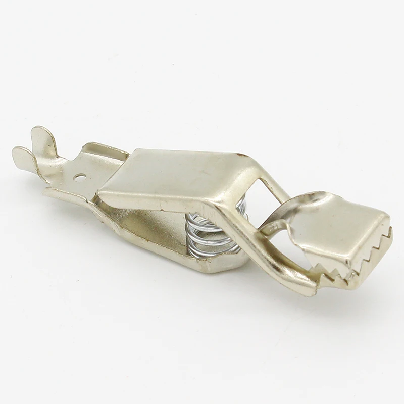 2 шт. обшитые зажимы типа Аллигатор электрические Тестовые провода сделай сам