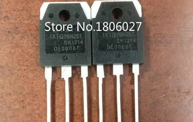 Отправить бесплатно 20 шт. IXTQ76N25T TO 3P 250 V 76A Novo оригинальные Интегральные схемы|Реле|