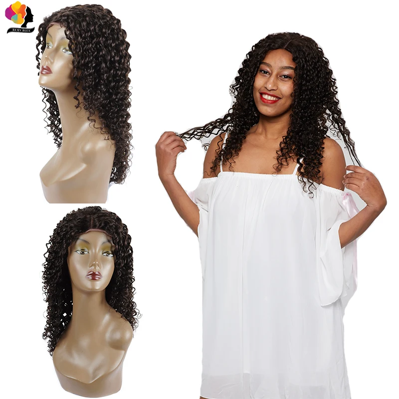 #2 черный парик глубокая волна синтетические волосы на кружеве человеческие 150