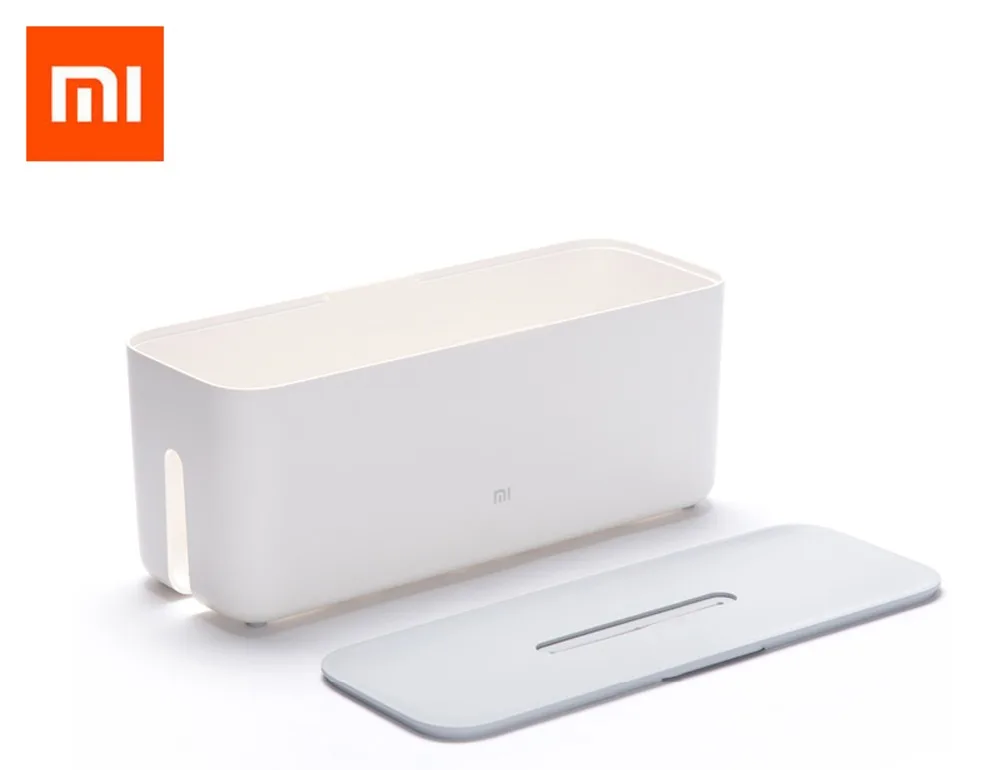 Xiaomi коробка для хранения гнезда шнура питания пылеизоляционная охлаждающая полоска с отверстием основание штепсельной вилки отделочная коробка для завязывания дома Storag инструменты