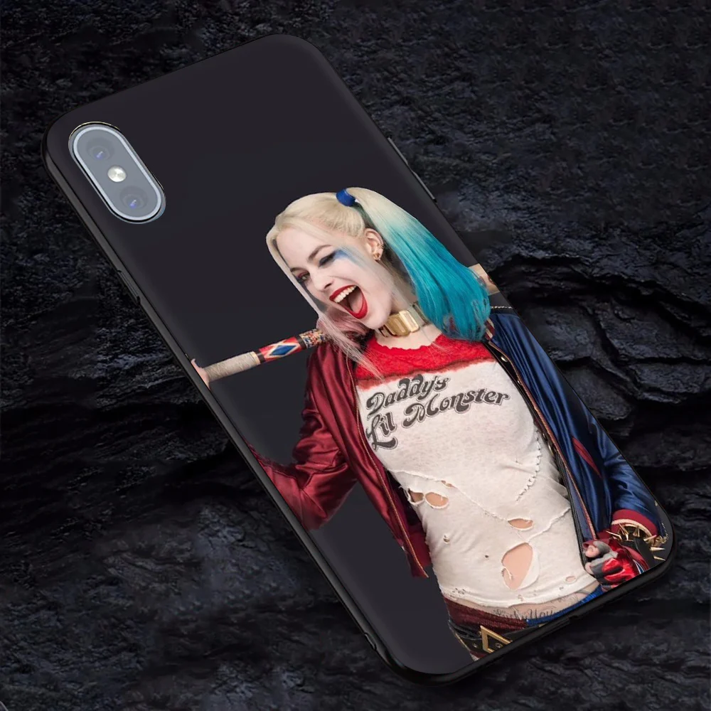 Чехол для телефона из мягкого ТПУ Harley Quin чехол iphone 7 plus 8 6 6s X XR XS MAX | Мобильные